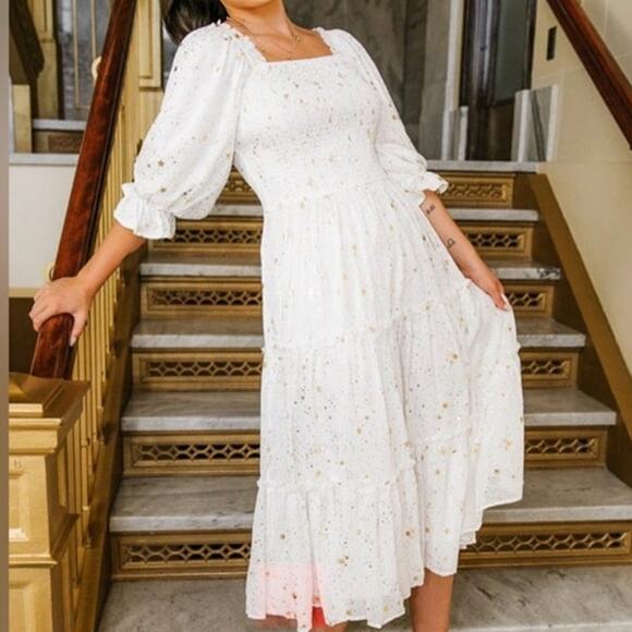 Ivy City Co. Dresses & Skirts - Ivy city co white midsummer dress